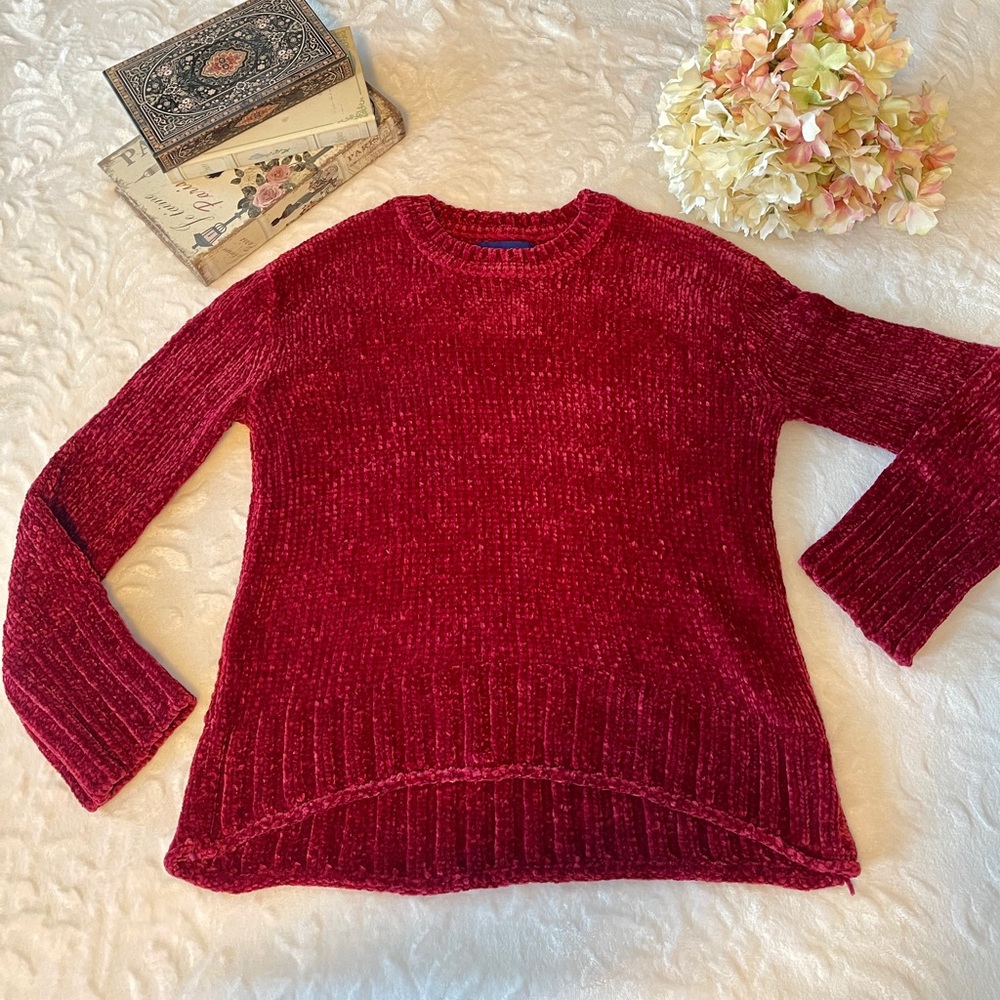 Aeropostale crimson knit sweater